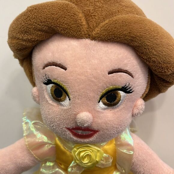 Disney Princess Beauty And The Beast Little Belle Plush Theme Parks 12” - Picture 2 of 7